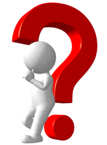 man with question